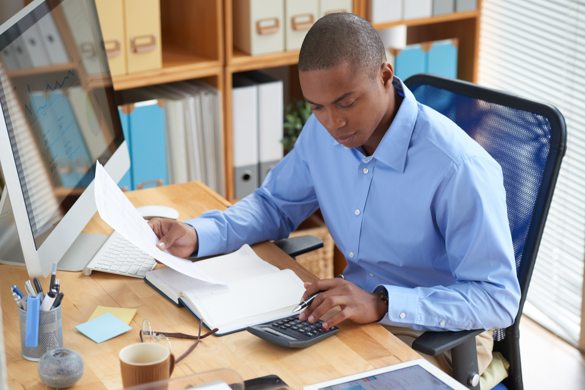 Man working in office